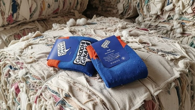 Goedkoopste duurzame sokken van gerecycled katoen in België vanaf 1,49 euro.