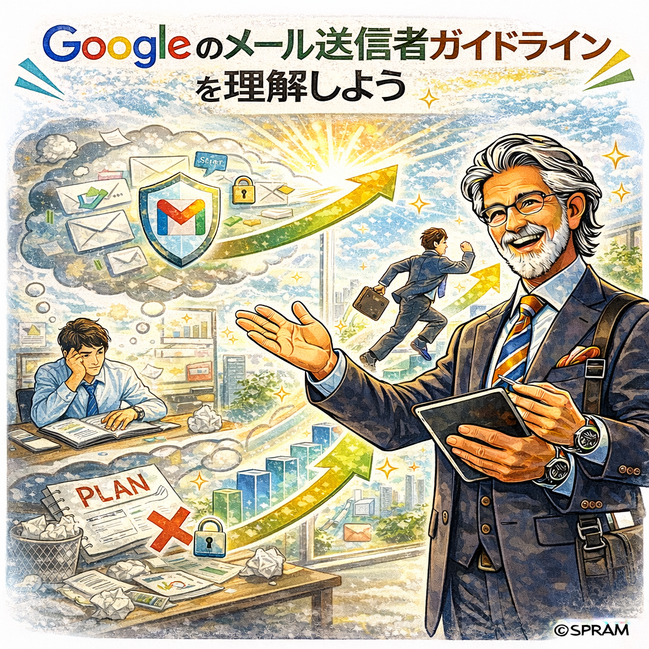 Google のメール送信者ガイドラインを理解しよう／SPF、DKIM、DMARC