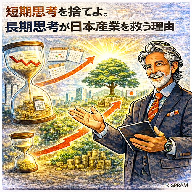 短期思考を捨てよ。長期思考が日本産業を救う理由