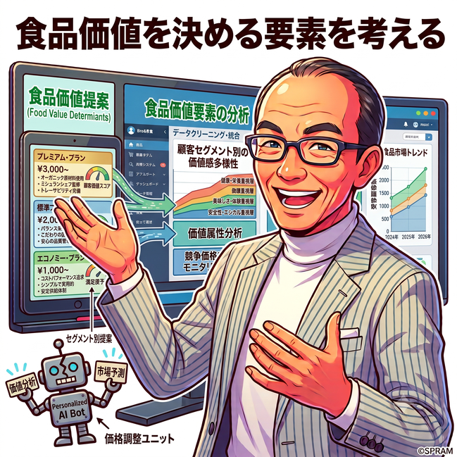 食品価値を決める要素を考える