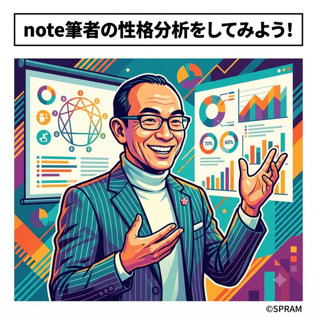 note筆者の性格分析をしてみよう!