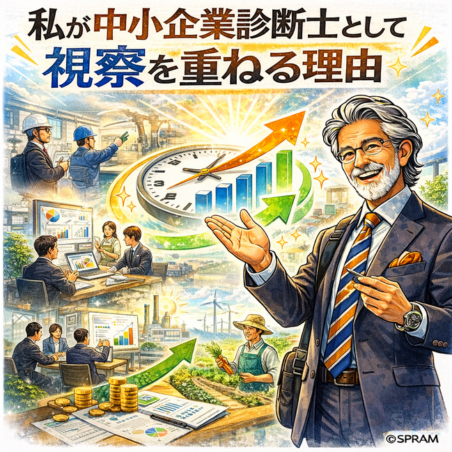 私が中小企業診断士として視察を重ねる理由