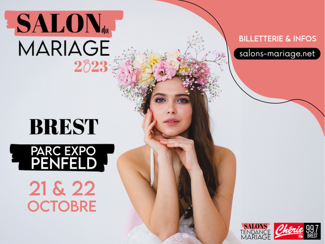 Salon du Mariage à Brest 21 et 22 Octobre 2023