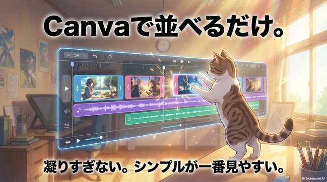 Canvaでショート動画を編集する方法