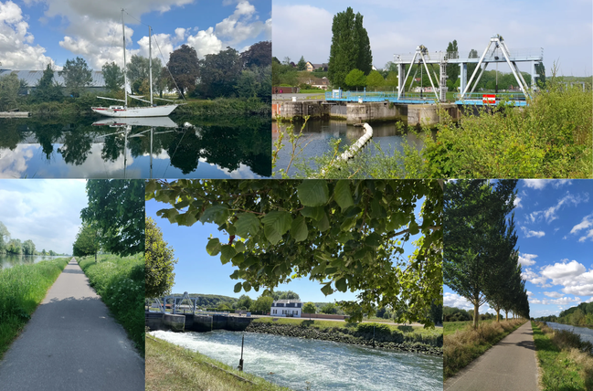 réserve naturel-nature-famille-amis-entreprise-sortir en baie de somme-profiter-temps libre-canal de la somme-vélo route-chemin de halage-hortillonnage-abbeville-electric bicycles-scooters-elektrofahrräd-elektroroller-elektrische fiets-elektrische step 