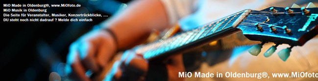  Ein Gitrarrist auf einem Konzert, Foto:MiO Made in Oldenburg®, www.MiOfoto.de