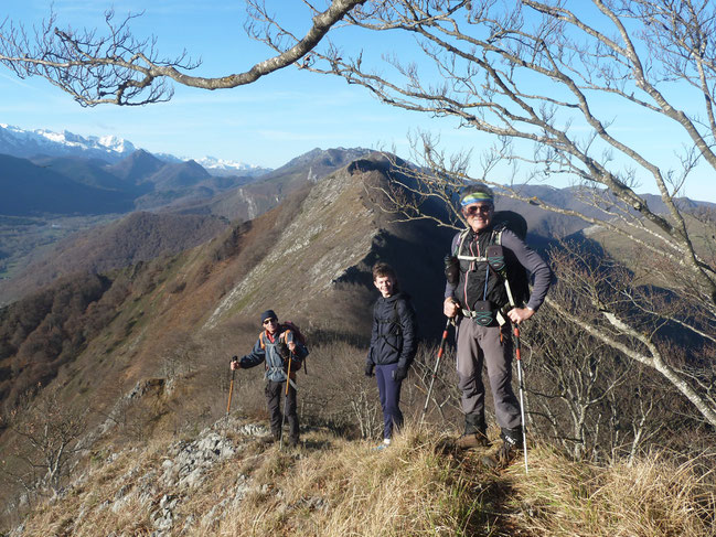 Sur la crête