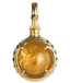 A treasure ball that prays at the sacred place Utaki in Okinawa  Citrine Power stone Pendant Necklace