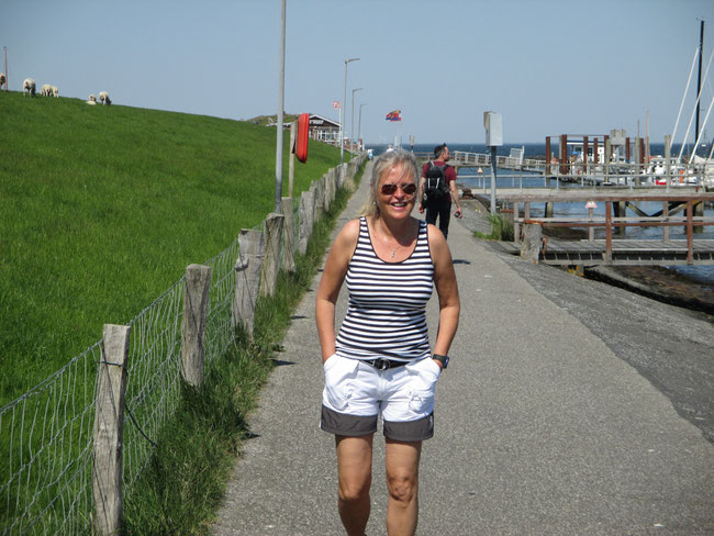 Frisch angelegt in Wyk/Föhr: Auf zum Eis & Cappucino!
