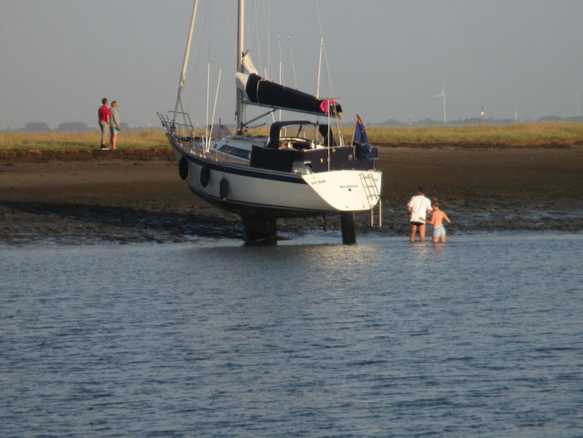 Yacht geparkt - alles gut!