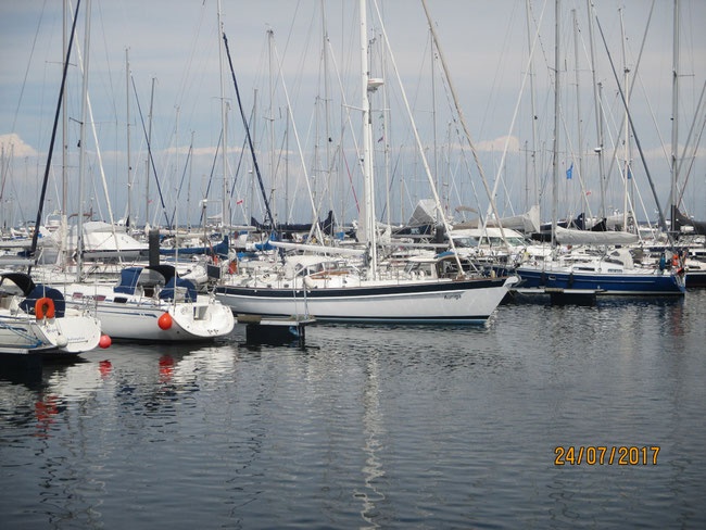Auriga im Hafen von Kühlungsborn