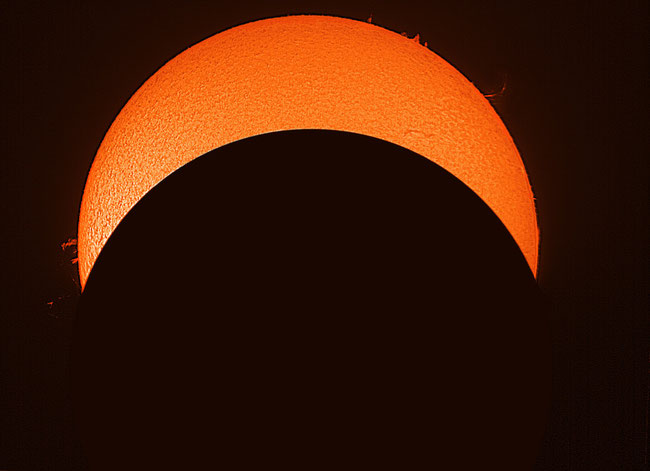 Sonnenfinsternis 20.03.2015, 10.41 h Maximum