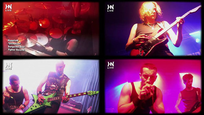 Hyperion, outgoing video clip of the song Ultimatum