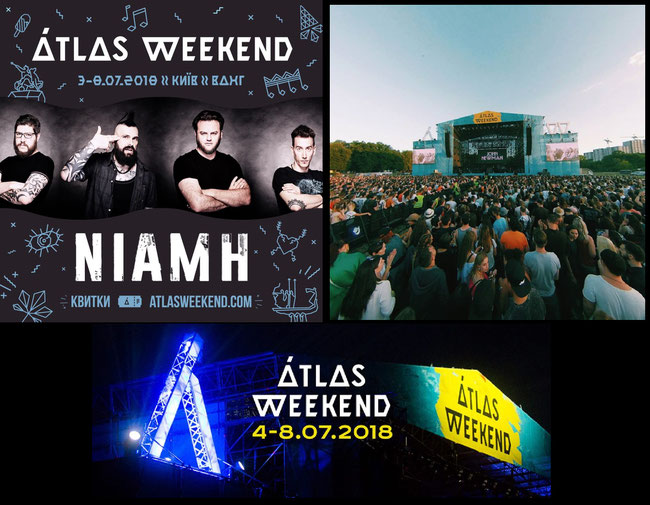 Italians NIAMH at the Atlas Weekend 2018 in Kiev (Ukraine)