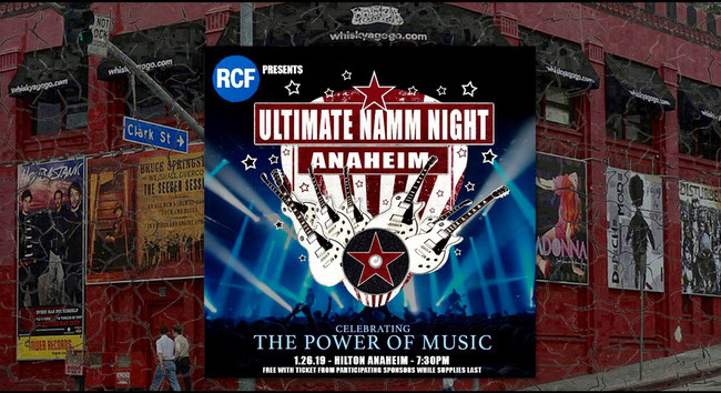 “Ultimate NAMM Night” with Steve Vai, Fred Coury, Billy Sheehan and many other artists, rochersandotheranimals, rock news,
