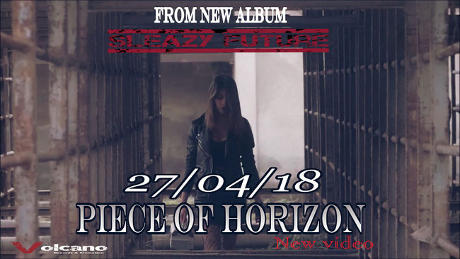 Tracy Grave, sleazy future, new album, new video, Piece of horizon, hardr ocker, sleazy hard rock, volcano records