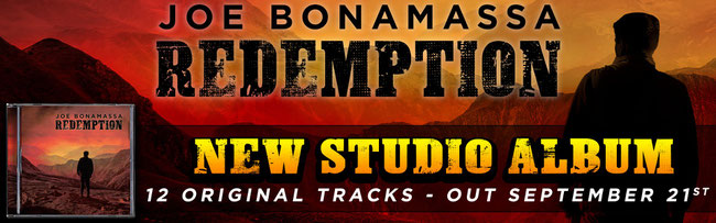Joe Bonamassa: the new album “Redemption” in pre-order