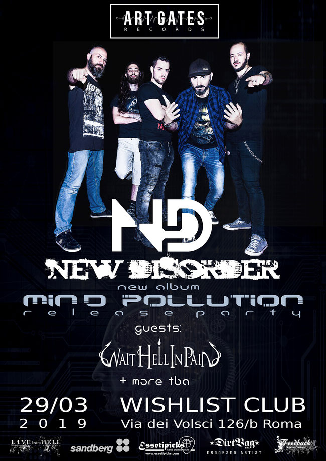 New Disorder, New Video, Release Party, Tour, Rockers And Other Animals, Rock News, Rock Magazine, Rock Webzine