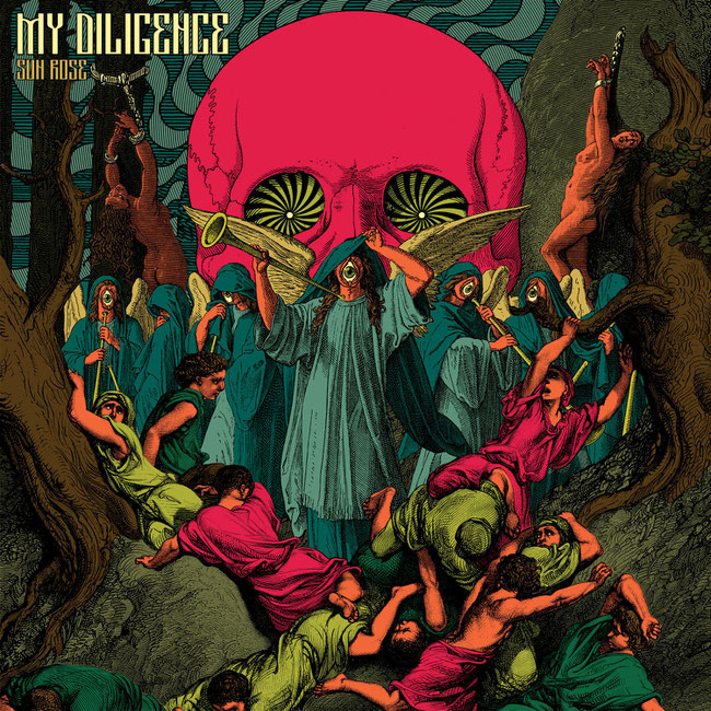 Belgian heavy-psych/stoner/rockers My Diligence streamed brand new album 'Sun Rose', rockers and other animals, rock magazine, rock news