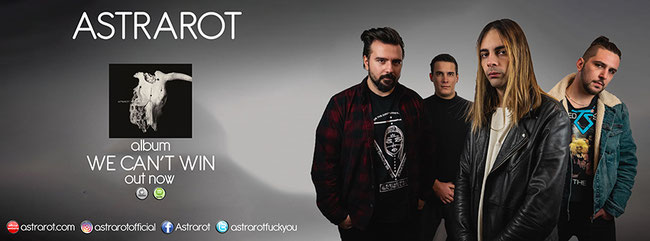 Astrarot , New Official Video, Enemy, Album We Can’t Win, Rockers And Other Animals, Rock News, Rock Magazine, Rock Webzine