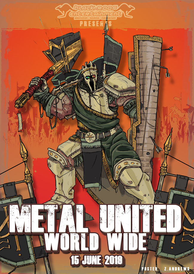 Metal United World Wide, Metal, rockers and other animals, rock news, rock magazine, rock webzine, Black-Roos Entertainment