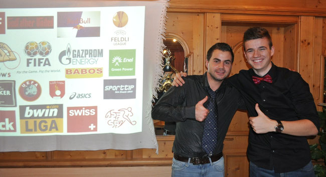 Patrick Zurfluh (links) und Patrik Divkovic (rechts) aka Chang United