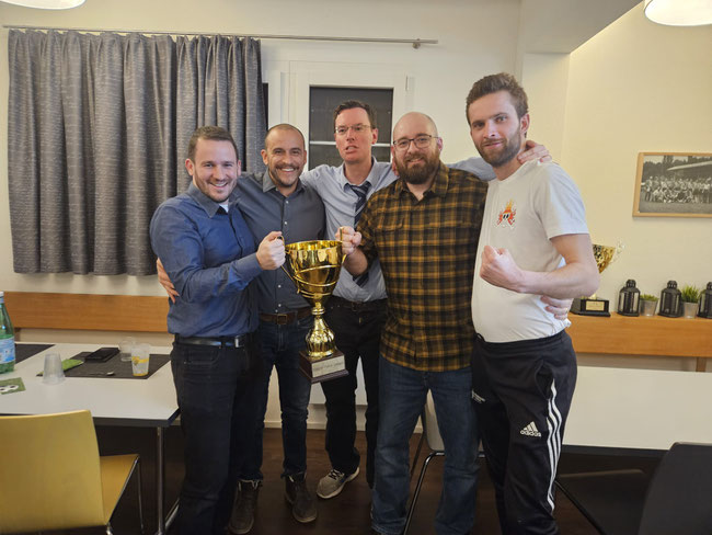 Die Titelverteidiger gewannen mit 8:6.