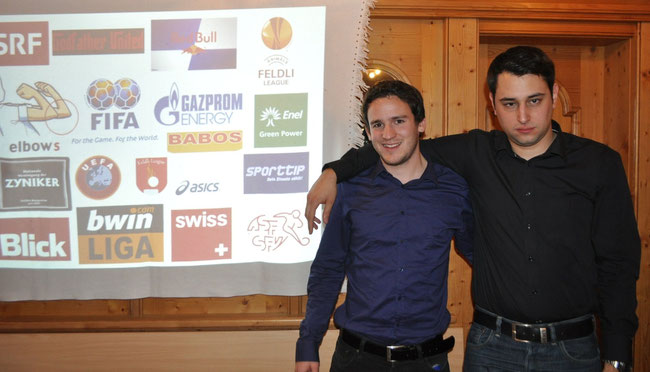 Stefan Ulrich (links) und Julien Suter (rechts) aka TBGF