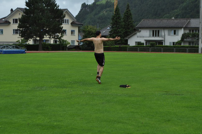 Der dreifache Torschütze Julien Suter.