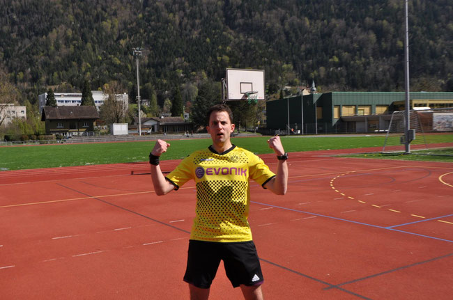 Roger Stöckli durfte sich über 4 Scorerpunkte erfreuen.