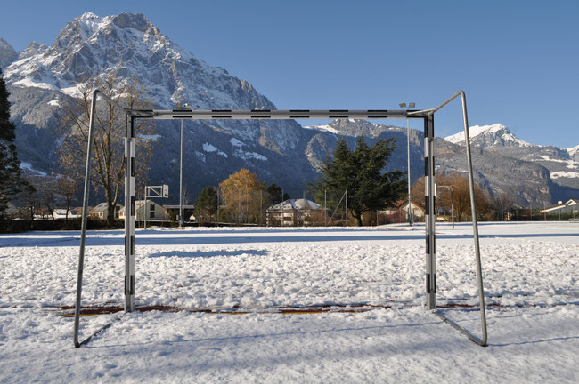 Es ist Winter.