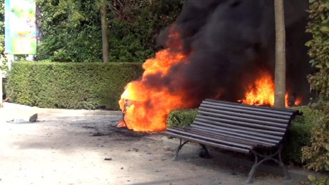 Brand in Plopsaland De Panne