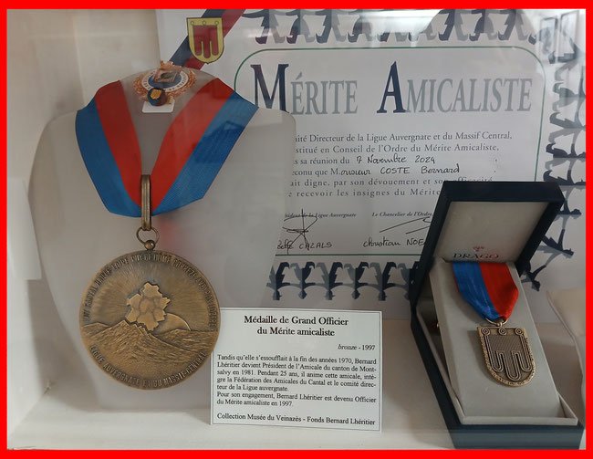 Amicalisme, auvergnat de paris, mérite amicaliste, ligue auvergnate et du massif central