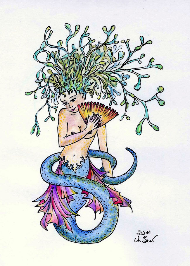 Fucus mermaid, 2011, A4