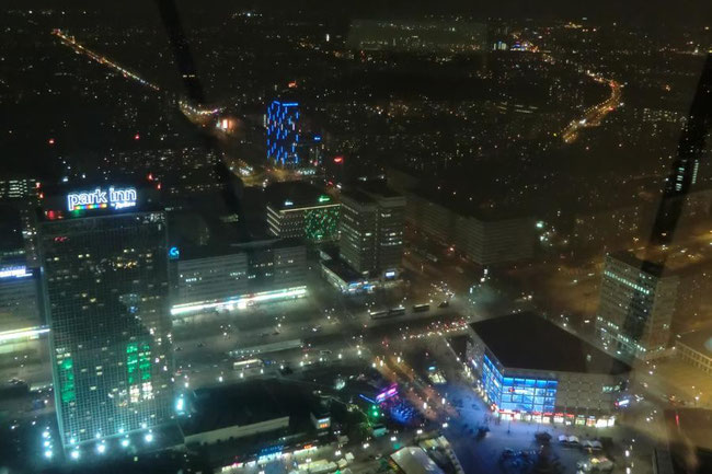 Berlin bei Nacht vom Fernsehturm