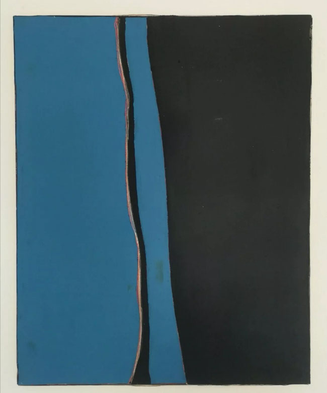 Sequenza verticale n. 158 del 1995,misura 40x50