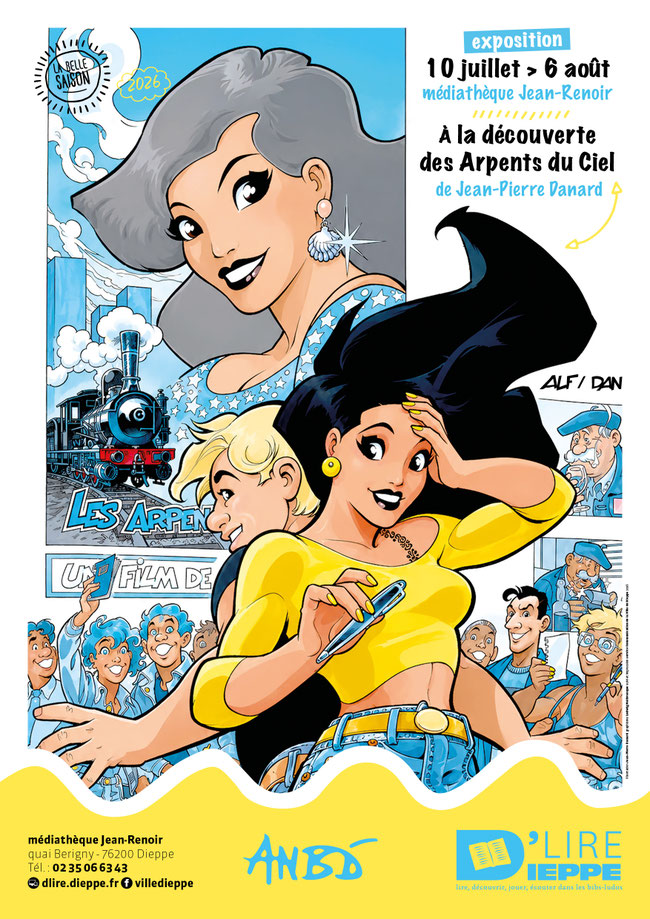Conception graphique : Ludwig Malbranque - Ville de Dieppe
