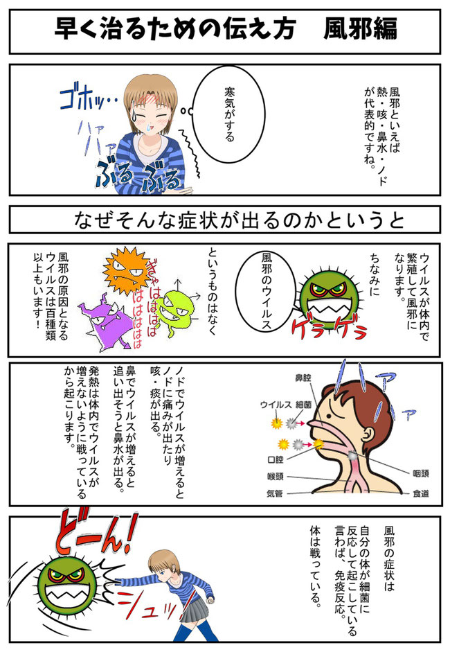 に 治す 風邪 は 早く