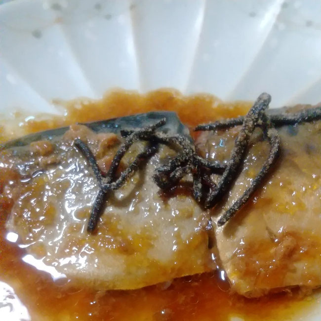 サバの煮物をいそ松葉で食べたい