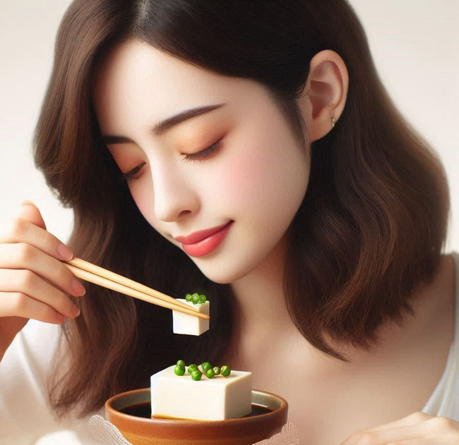 冷奴に青実山椒生き返ります