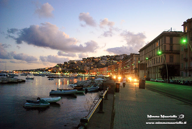 Lungomare Caracciolo by night