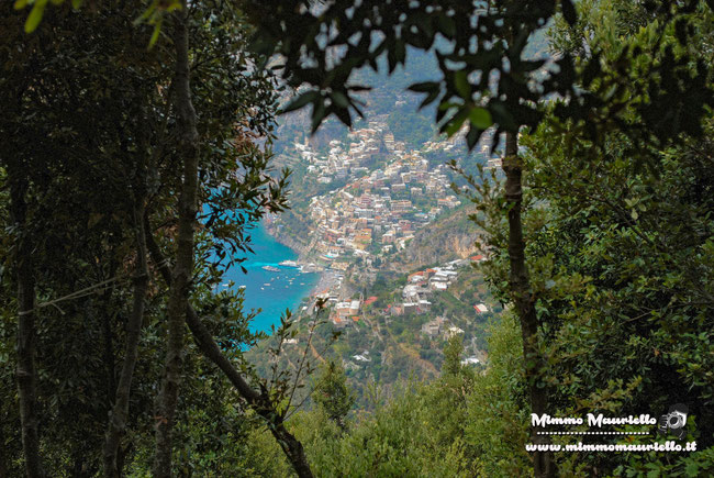 Veduta di Positano