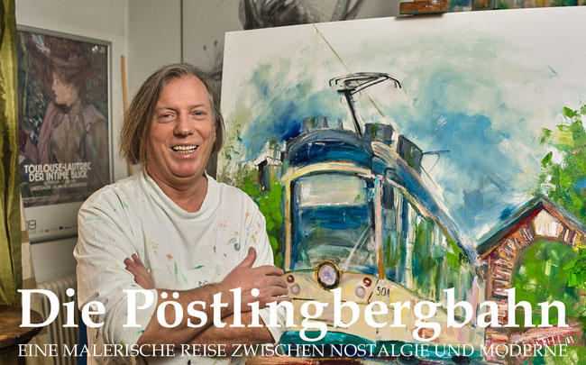 Gazmend Freitag in seinem Atelier in die Kaarstrasse 3, Urfahr, 2025. © Andi Brugger