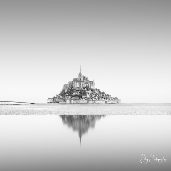 Frankreich, Le Mont Saint-Michel, Langzeitbelichtung, 2023, ©Silly Photography