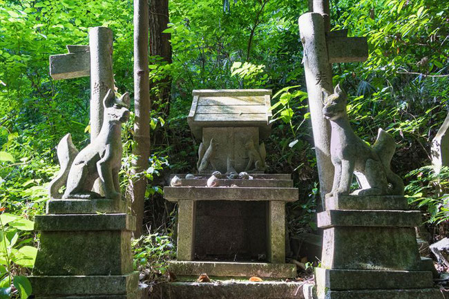 京都トレイル東山コース深草大岩神社