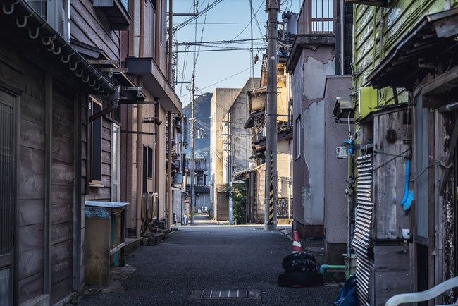 兵庫県竹野の町