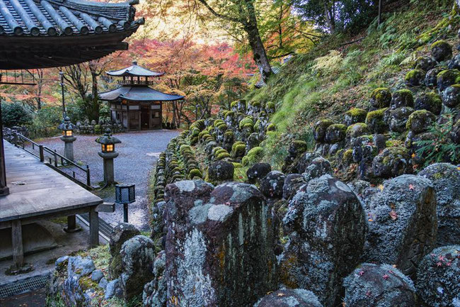 嵐山愛宕念仏寺の紅葉