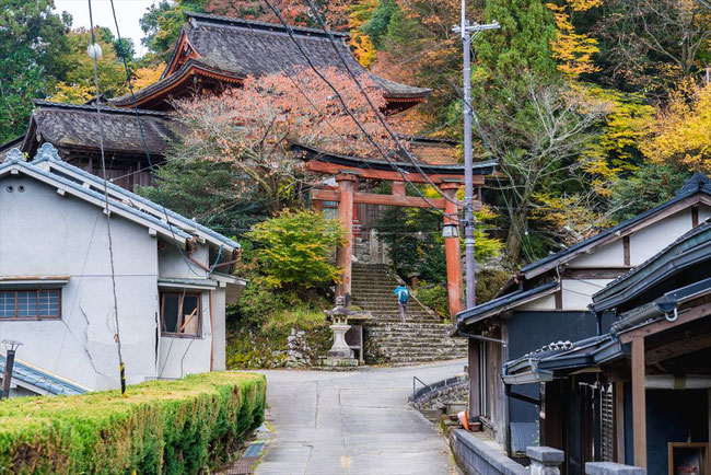 吉野水分神社の鳥居