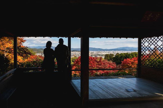 嵐山大河内山荘の紅葉