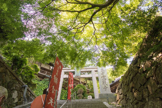 琵琶湖竹生島・宝厳寺